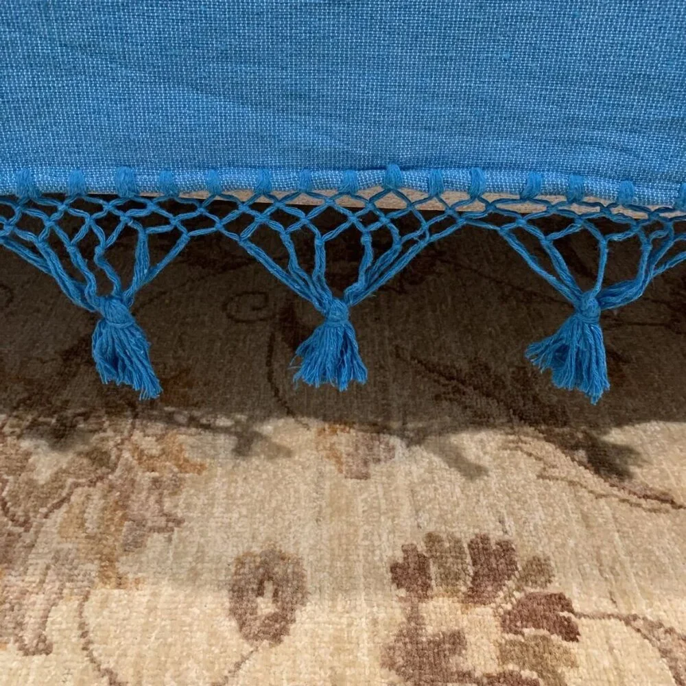 King Size Cotton Bedspread/Quilt. From Oaxaca Mex. Hand loom, Bed covers,